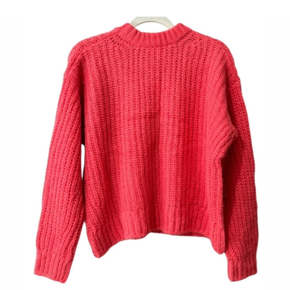 Sezane La Maille Pull Jose Sweater Rose Candy XS - Picture 2 of 8